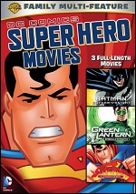 DC Comics Super Hero Movies - 3 Full-Length Movies