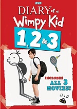 Diary Of A Wimpy Kid 1, 2 & 3