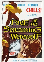 Face Of The Screaming Werewolf