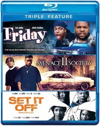 Friday / Menace II Society / Set It Off (BLU-RAY)