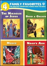 Greatest Adventure Stories From The Bible - 4 Family Favorites