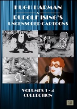 Hugh Harman & Rudolf Ising's Uncensored Cartoons - Vol. 1-4 Collection