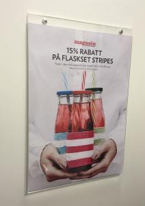 A3 Skyltficka vägghängd