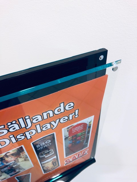 A4 magnethållare Infoställ