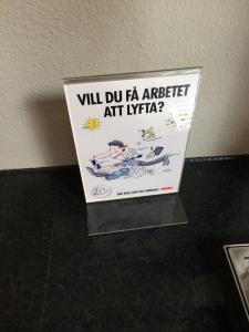A6 menyställ