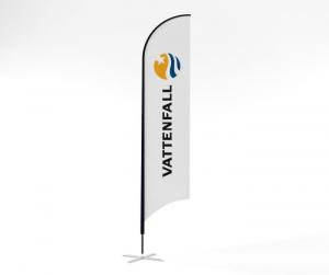 Beachflag large 480 cm hög