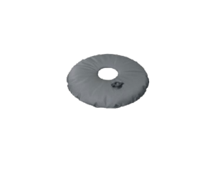 Beachflag vattentyngd står stadigt vid blåst