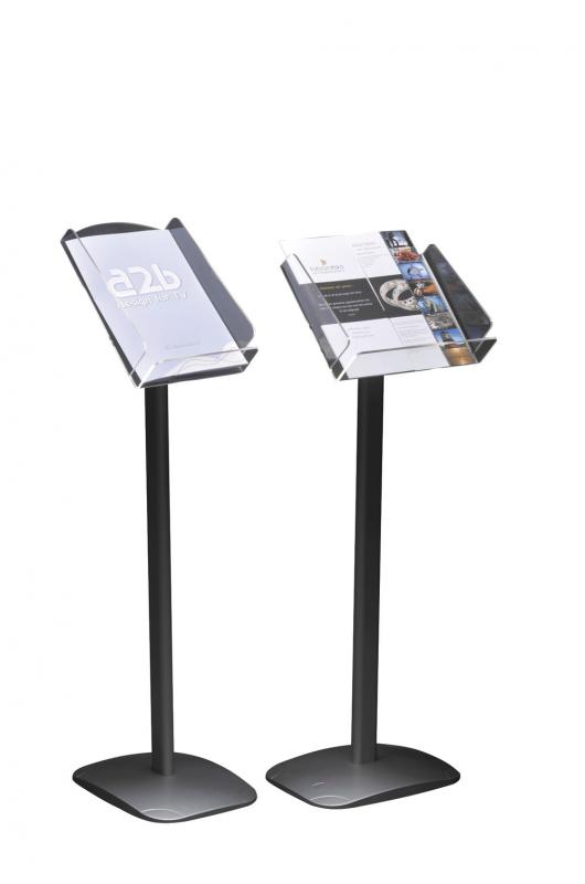 Broshyrställ A4 liggande-stående