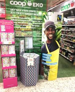 Butiksexponering störställ och Pop up display