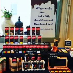 Plexitrappa -Butiksexponering