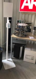 Display handsprit