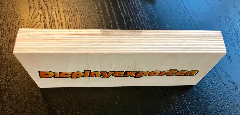 Skylt logo 200 x80 mm