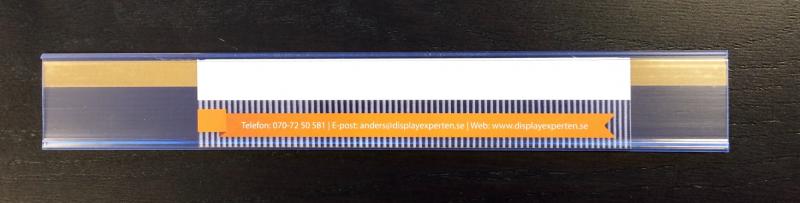 Etikettlist 30x235 mm