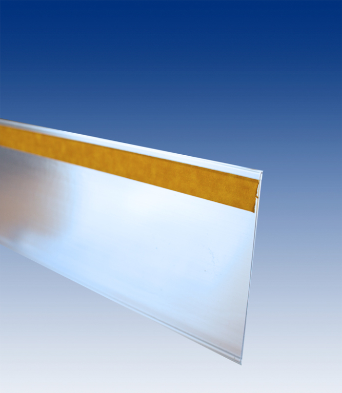 Etikettlist med tejp 39x885 mm