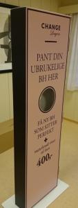 Boxdisplay 50x180 cm med tryck