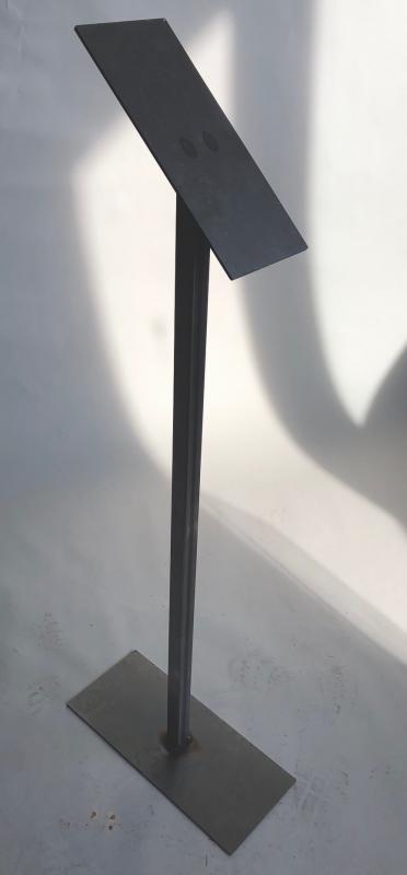 Golvskylt i metall A3 A4 storlek