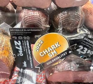 Hyllvippa Chark SM 2022- guld kvalité