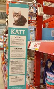 Kategoriskylt 150x1000 mm