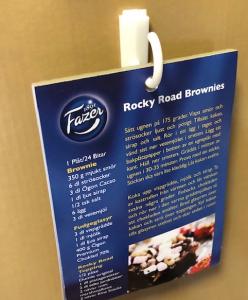 Kupongkrok med tejp datalisten