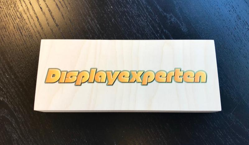 Logo skylt 200x80 x30