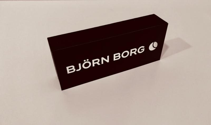 Logo skylt björn Borg