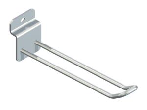 Metallspjut dubbelspjut 150 mm spårpanel