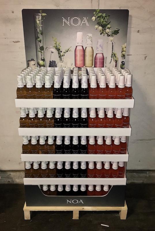 1/3 Pall med tryck 80x40x125 cm hög