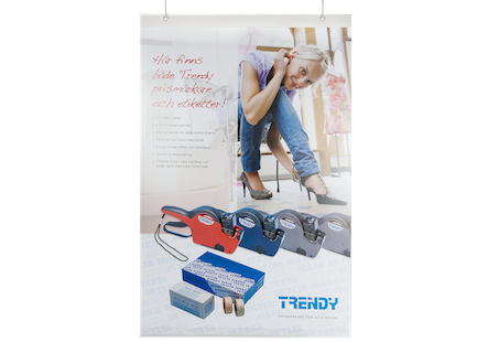 Plastficka 70x100 frihängande