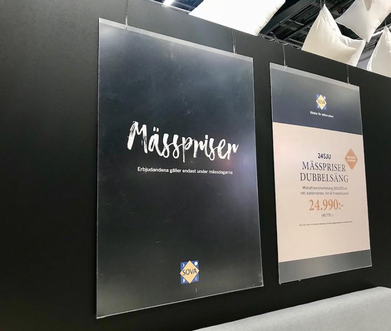 Plastfickor 70x100 frihängade