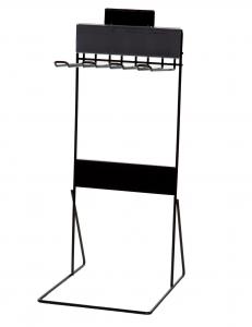 Plåtställ med 4 spjut efter produktens storlek