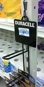 Metallslips med spjut  120 cm lång