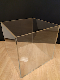 Plexibox 500x500x500x10 mm vattentät