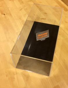 Plexihuv svart 390x190 mm