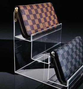 Plexitrappa- exponering mobiler, väskor böcker