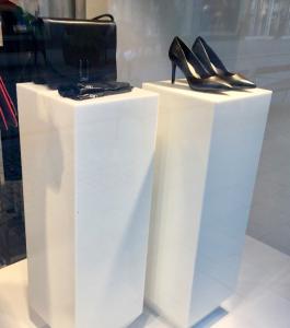 Podie  i vit plexi 34x34x100 cm