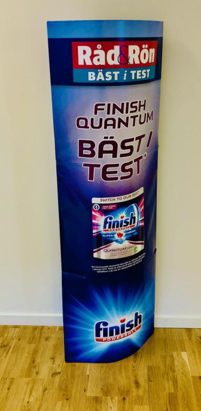 Pop up 500x1500 mm med tryck