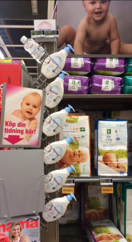 Produktställ efter produkten