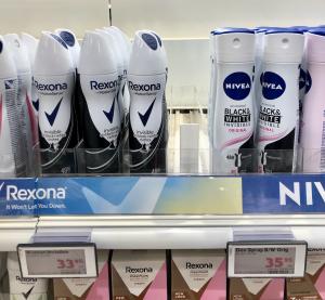 Pushertråg Deodoranter