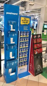 Re board ställ med spjutprodukter