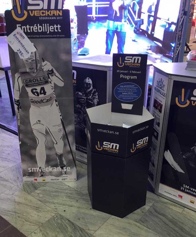 Standee  50 x1450  sm veckan