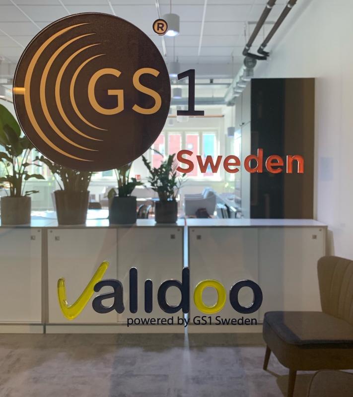 Logoskylt Valido - displayexperten