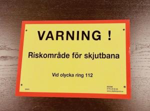 Varnings Skylt