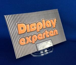 Skylthållare justerbart i plexi