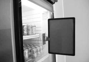 Skylthållare med 3 st sugproppar