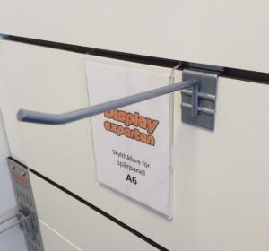 Spjut singelspjut 150 mm för spårpanel