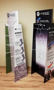 spjut ställ 50x 180 cm med 2 sidor