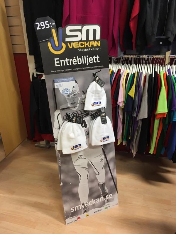 Standee 50 x1350  Skid-Sm  i Östersund 30 jan-5 Feb