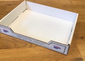 Wellpappflak med tryck