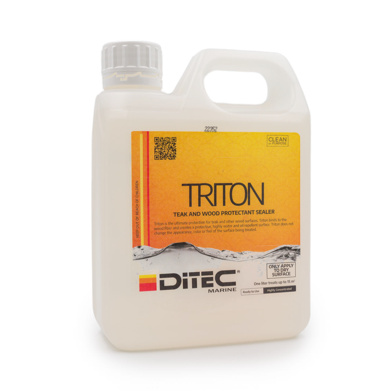 Ditec Triton Teak Sealer, 1 Liter (1 box = 5 liter drums)