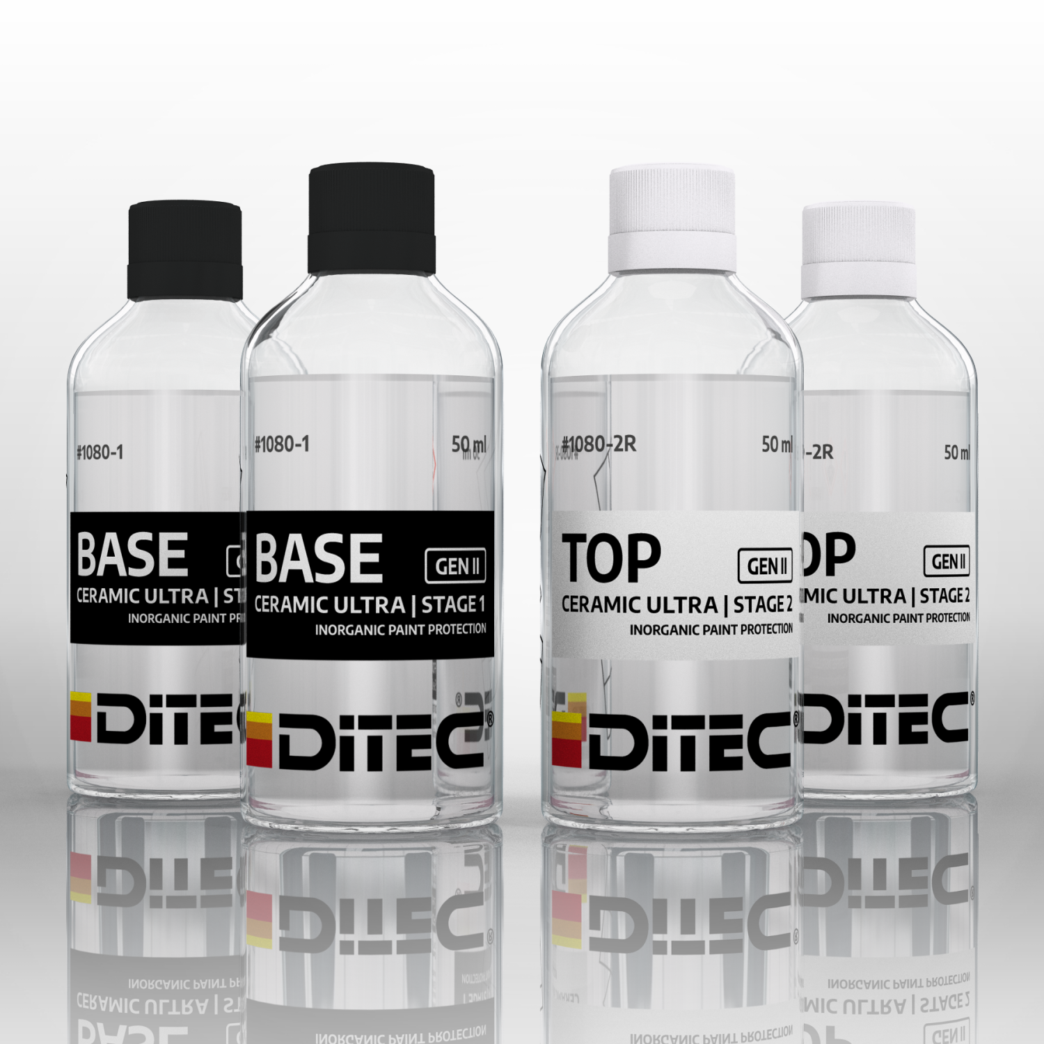 Ditec Ceramic Ultra Gen II. (2 Base, 2 Top 50 ml.)